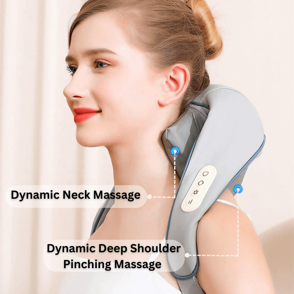 Neck & Shoulder Kneading Massager - 6D Shoulder and Neck Massage – Body ...